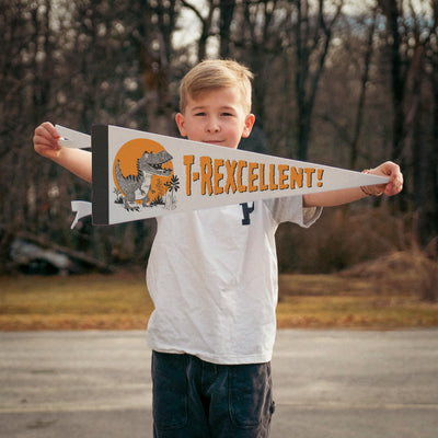 T-Rexcellent Felt Pennant