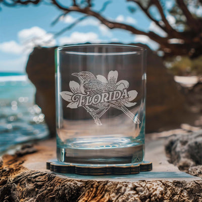 Florida State Bird Glasses
