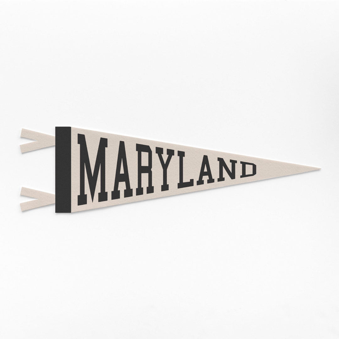 Maryland Varsity Felt Pennant
