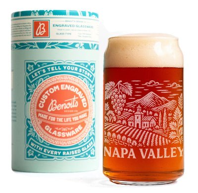 Napa Valley California Glass