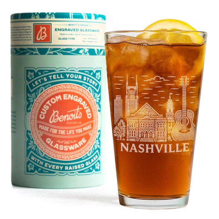 Nashville Tennessee Glasses
