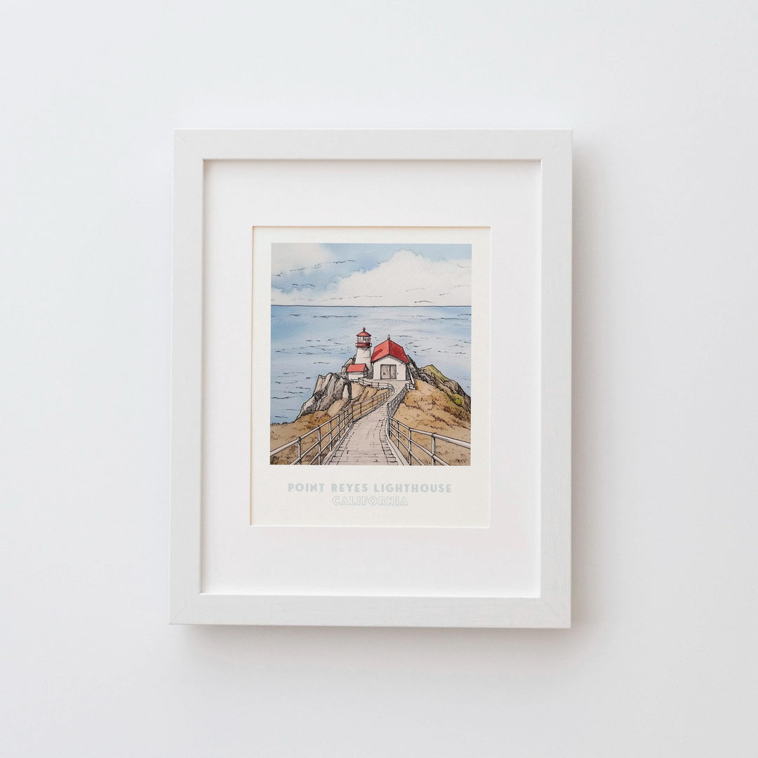 Point Reyes Lighthouse, California Print
