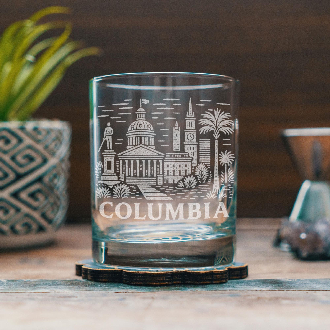 Columbia South Carolina Glass