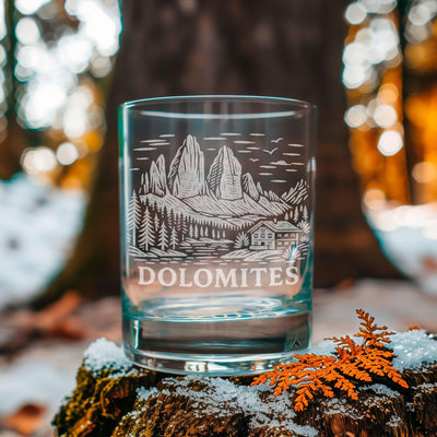 Dolomites Italy Glass