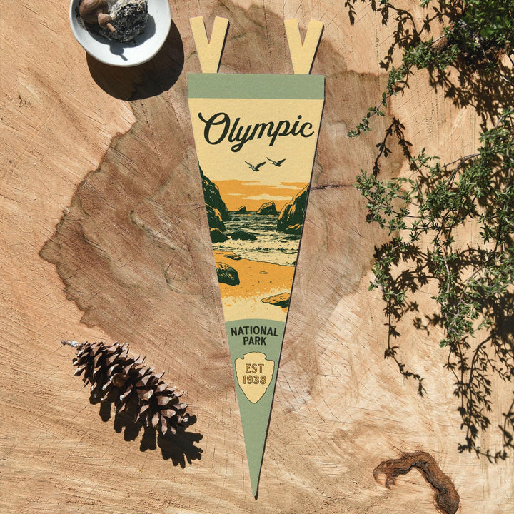Olympic National Park Felt Pennant