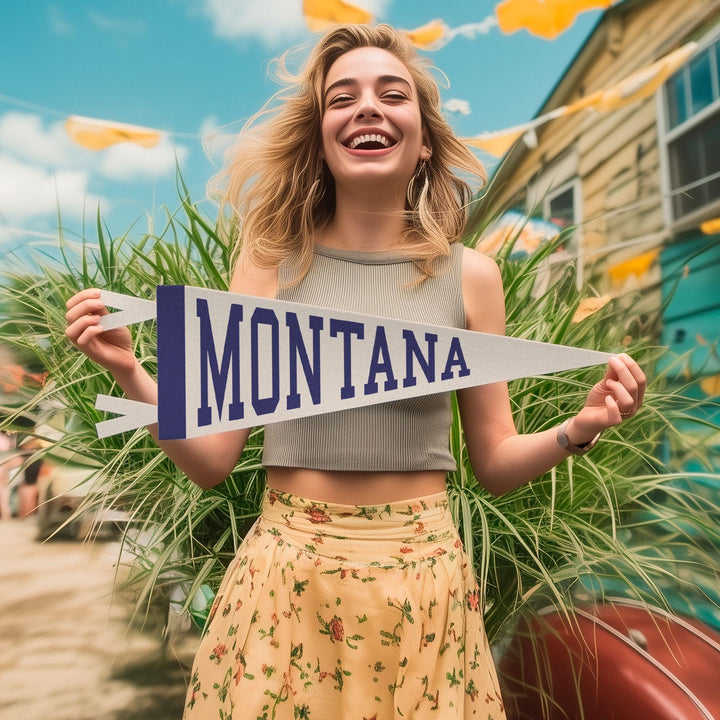 Montana Varsity Felt Pennant