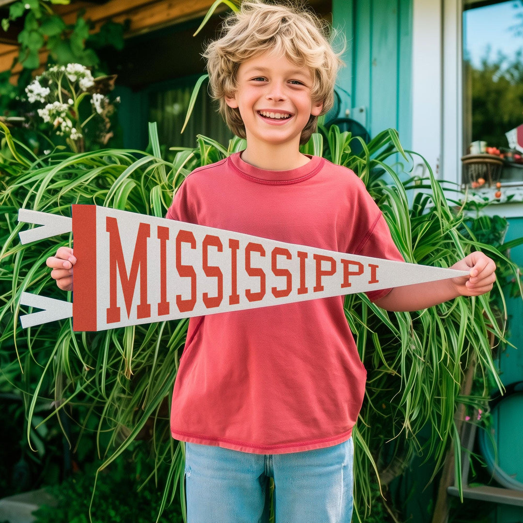 Mississippi Varsity Felt Pennant