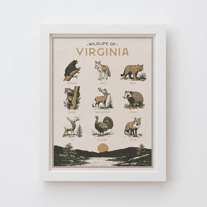 Virginia Wildlife Print