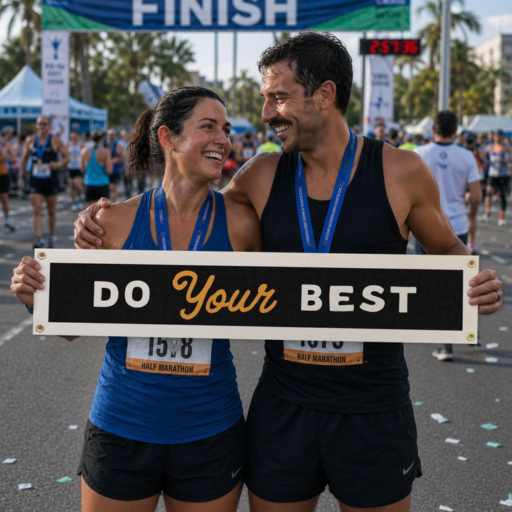 Do Your Best Felt Banner