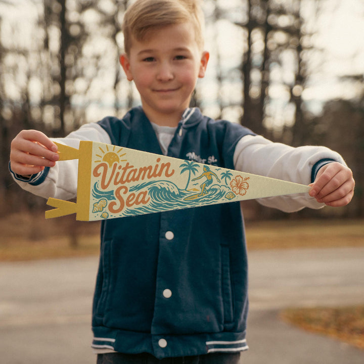 Vitamin Sea Felt Pennant