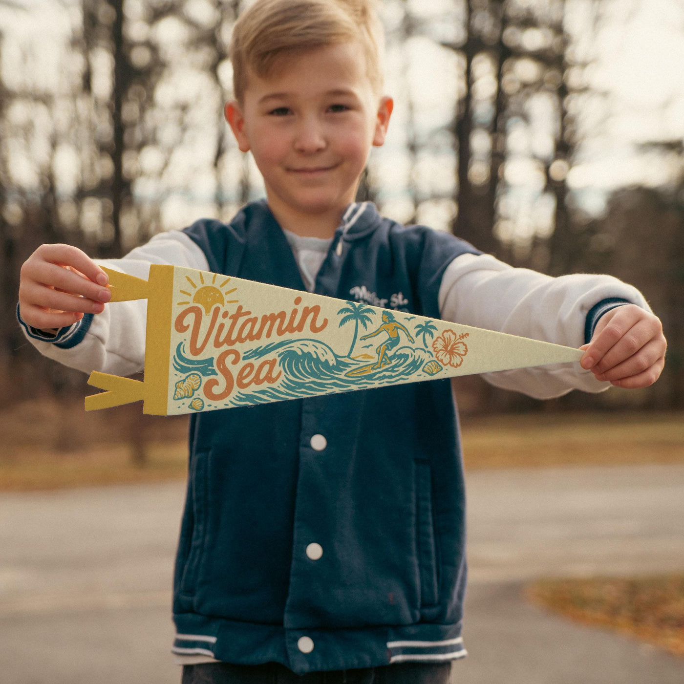Vitamin Sea Felt Pennant
