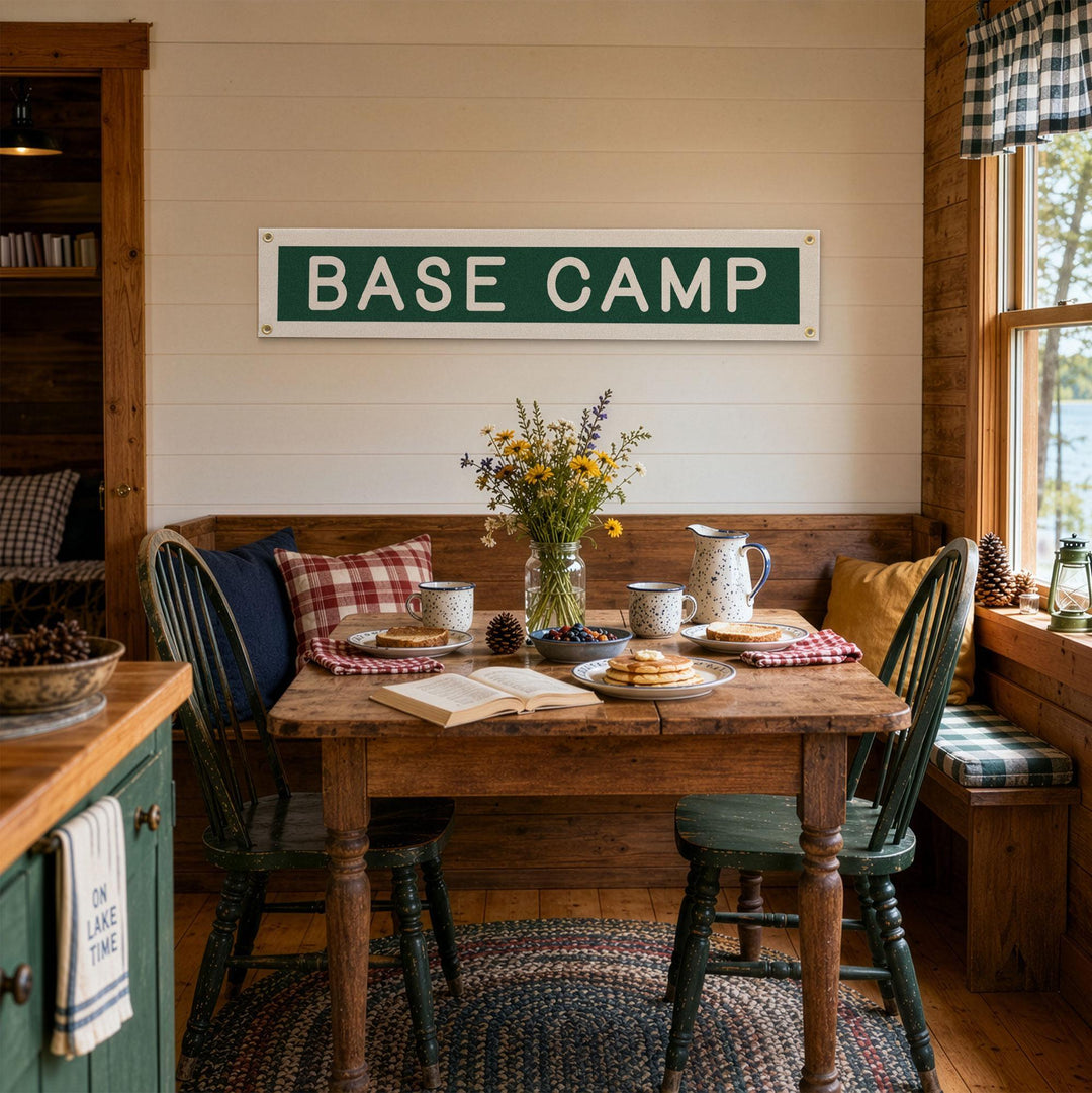 Base Camp Felt Banner