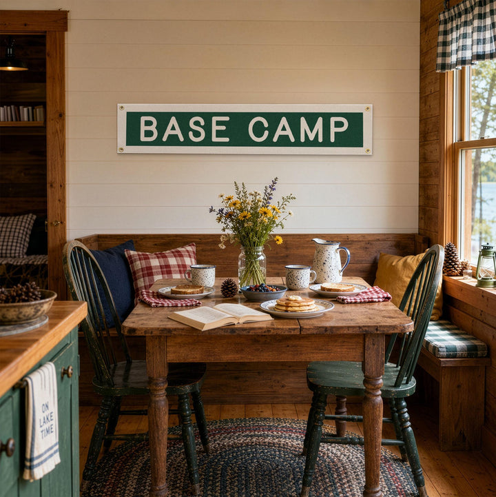 Base Camp Felt Banner