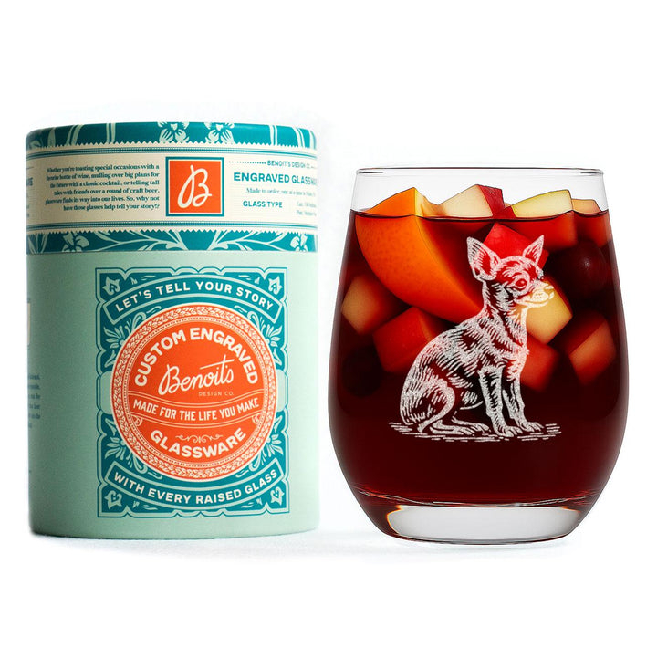 Chihuahua Customizable Dog Glasses