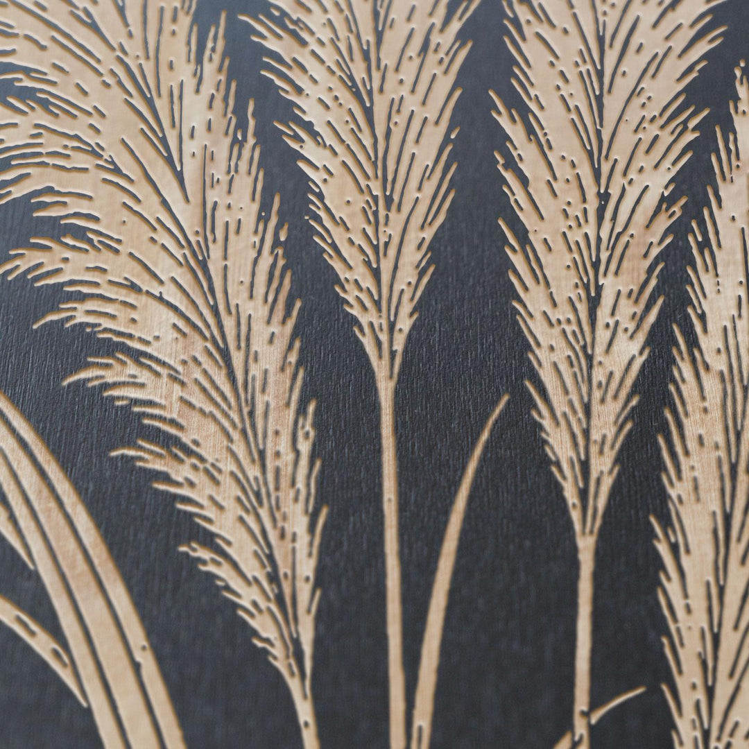 Pampas Grass Interior Engraved Birch Art Panel