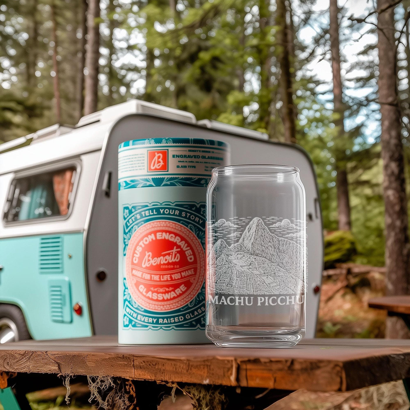 Machu Picchu Peru Glass