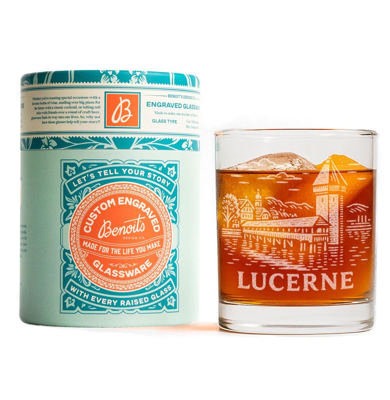 Lucerne Switzerland Glass