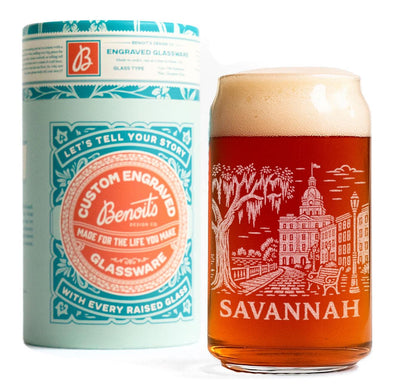 Savannah Georgia Glass