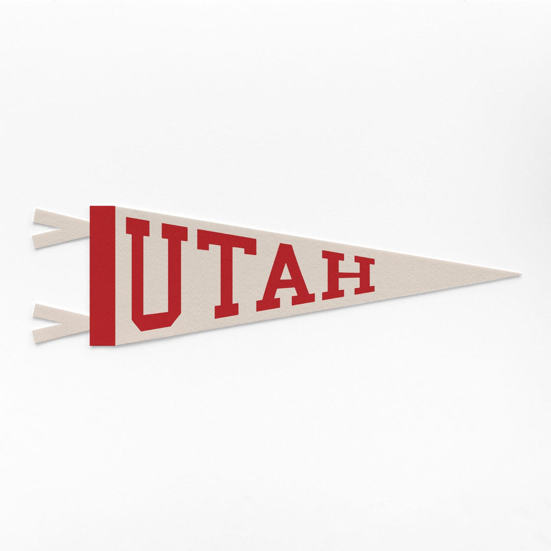 Utah Varsity Felt Pennant