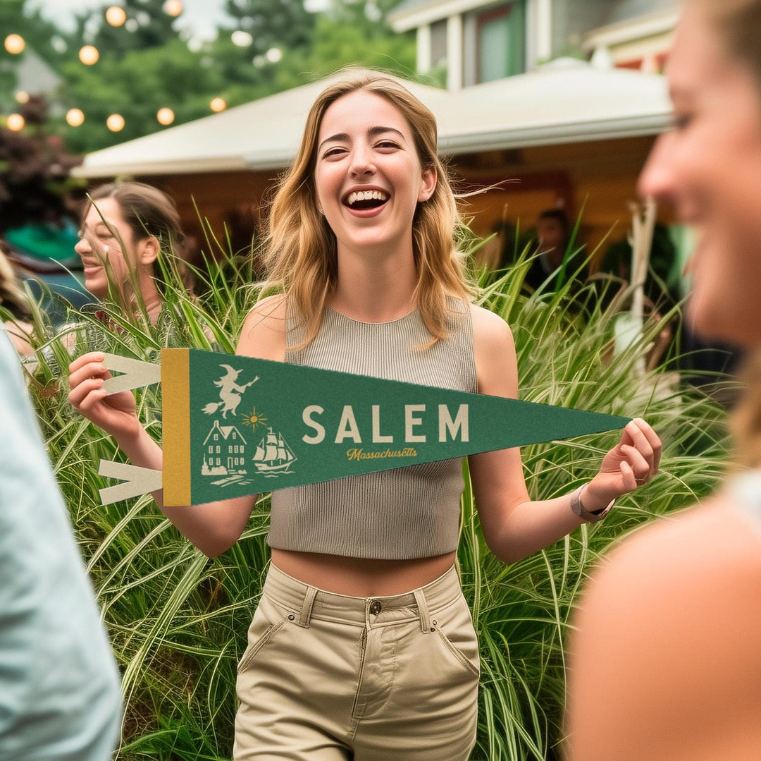 Salem, Massachusetts Felt Pennant
