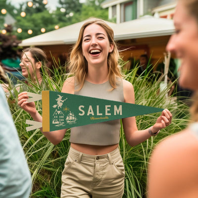 Salem, Massachusetts Felt Pennant