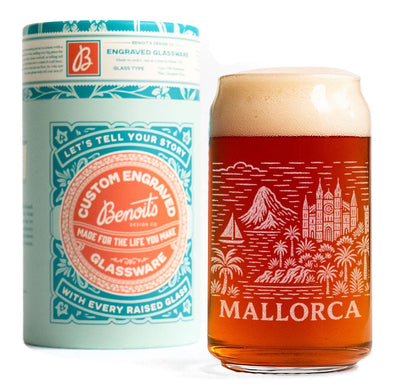 Mallorca Spain Glass