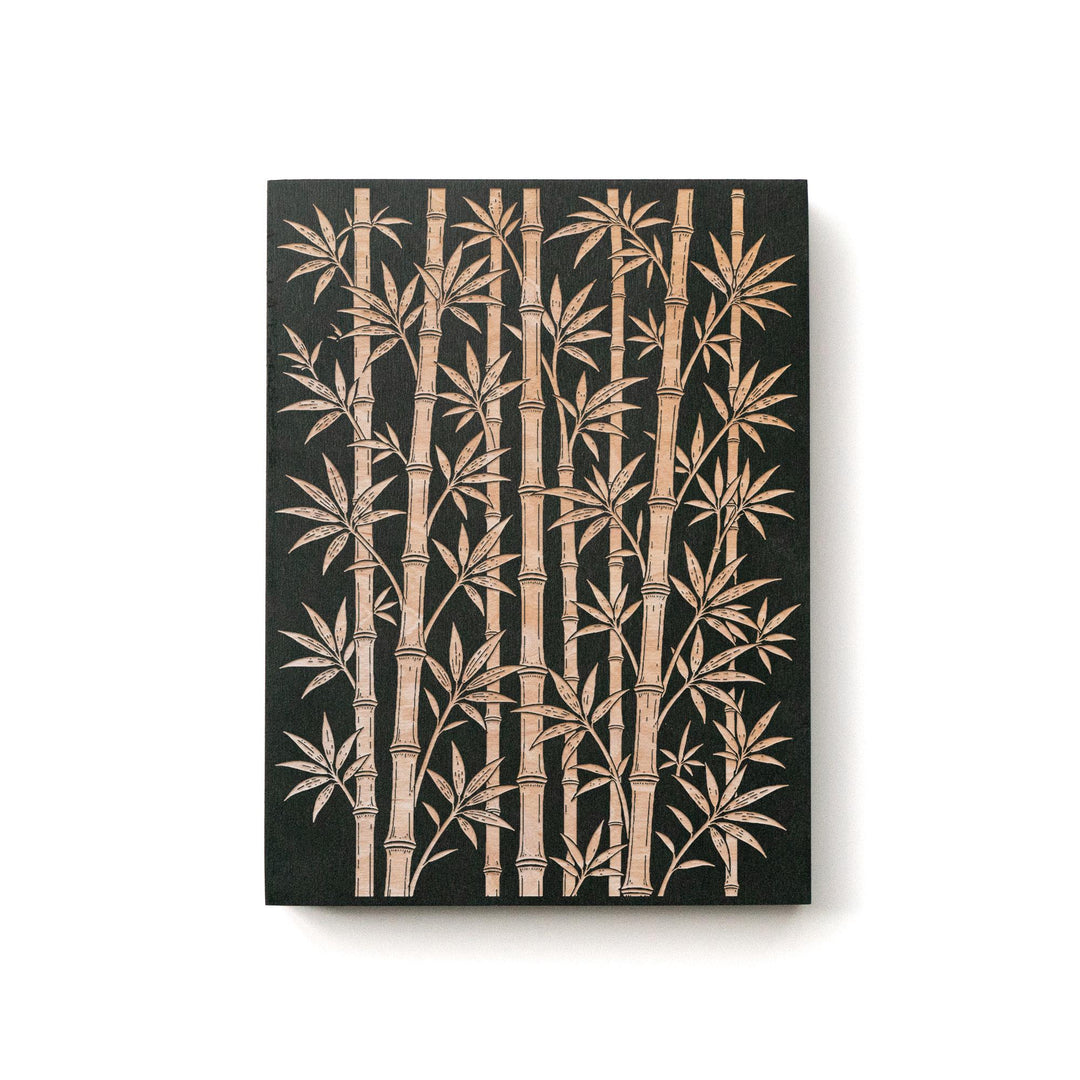 Bamboo Engraved Birch Art Panel