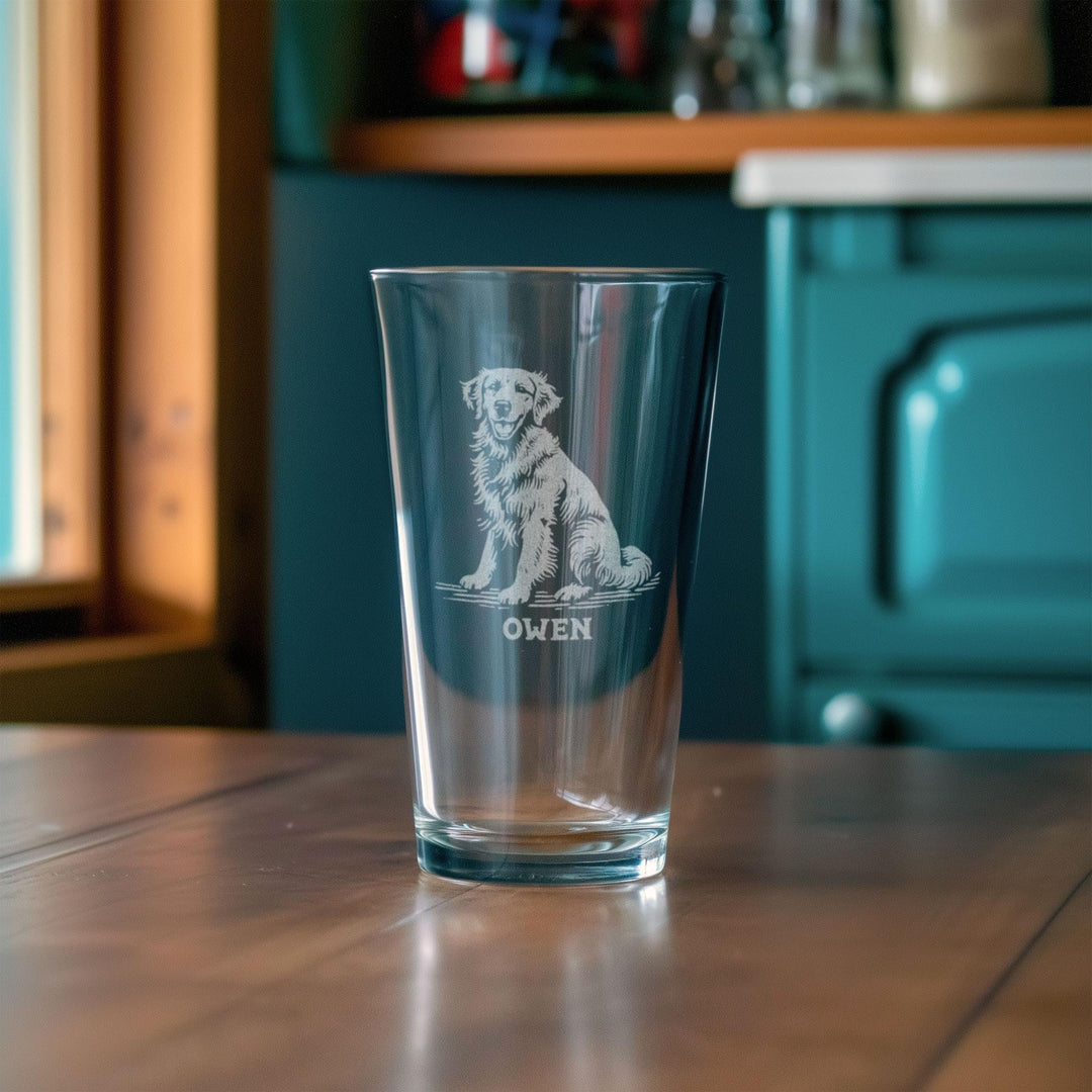 Golden Retriever Customizable Dog Glasses