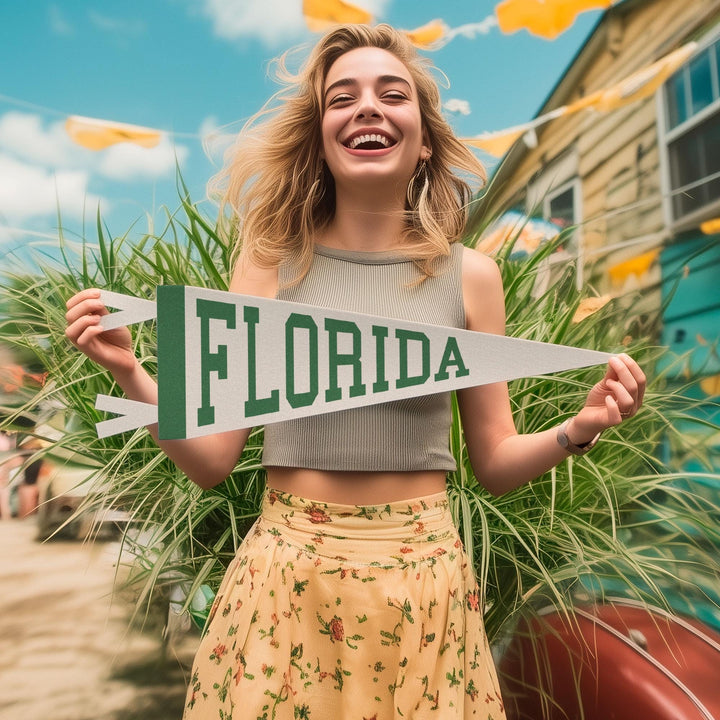 Florida Varsity Felt Pennant