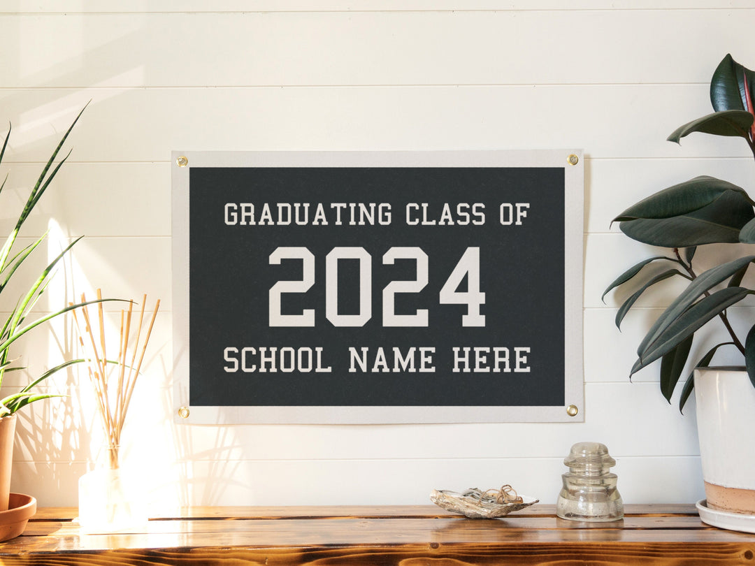 Custom Class of Gift Felt Banner
