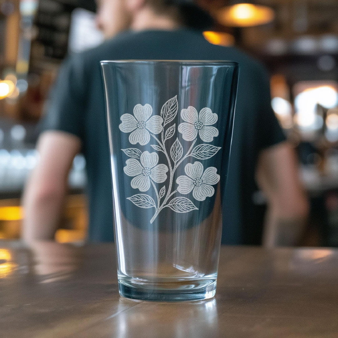 Dogwood Flower Glasses