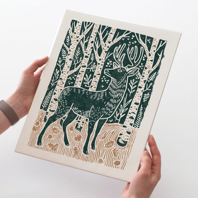 Deer Art Print