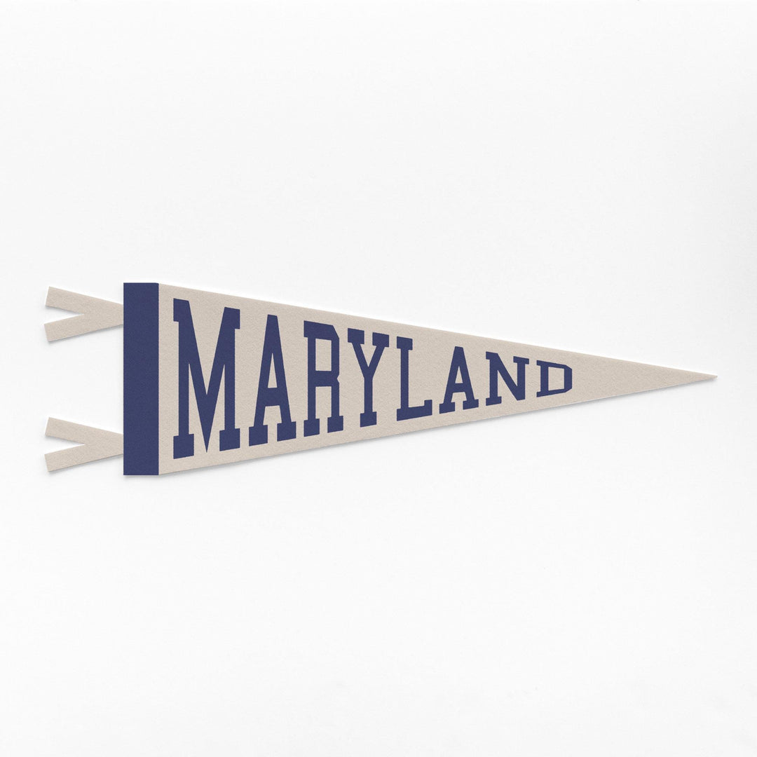 Maryland Varsity Felt Pennant