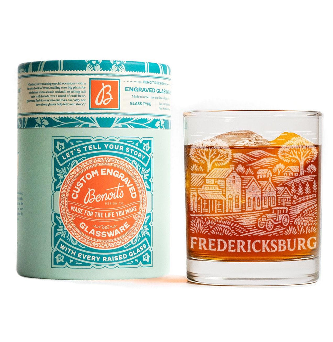 Fredericksburg Texas Glasses