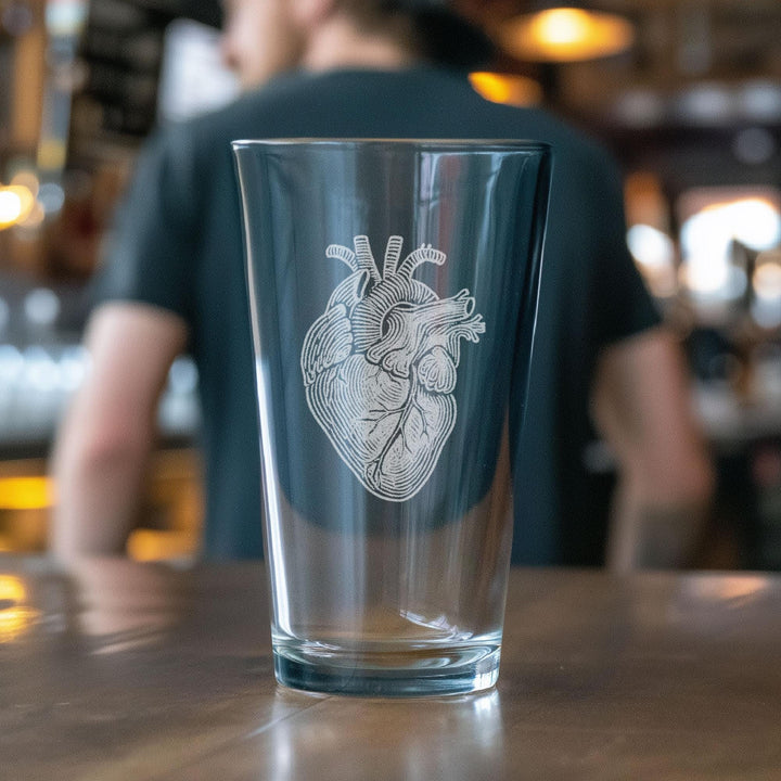Anatomical Heart Glasses