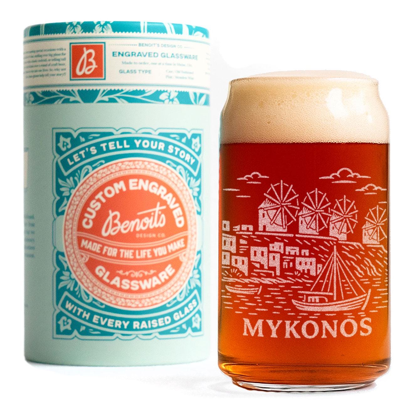 Mykonos Greece Glass