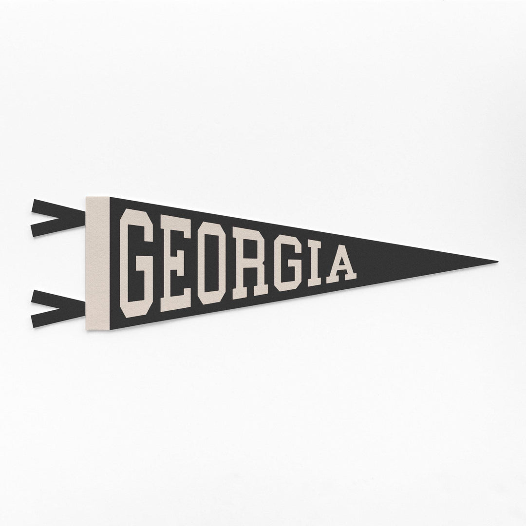 Georgia Varsity Felt Pennant