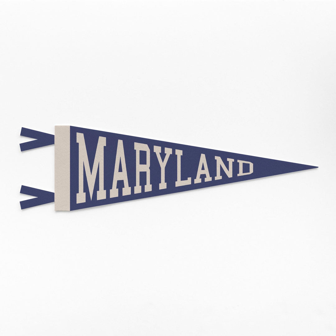 Maryland Varsity Felt Pennant
