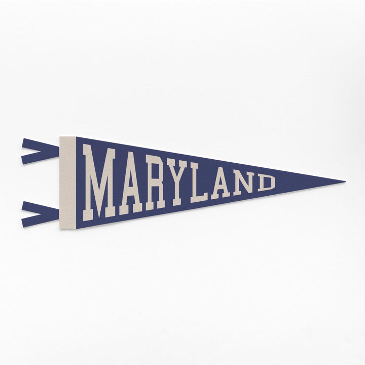 Maryland Varsity Felt Pennant