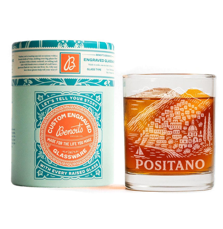 Positano Italy Glasses