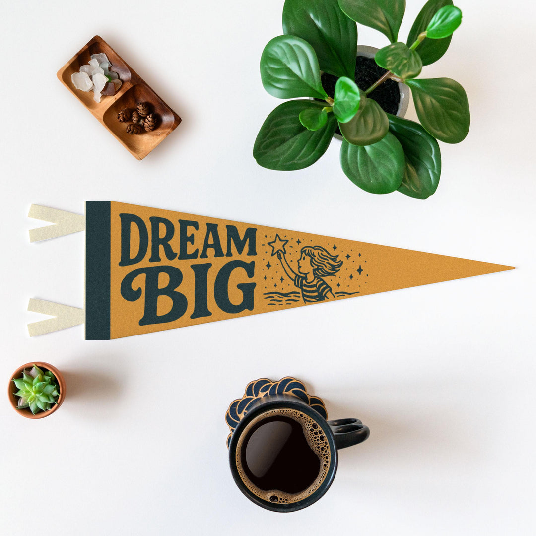 Dream Big Felt Pennant