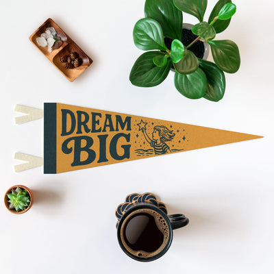 Dream Big Felt Pennant