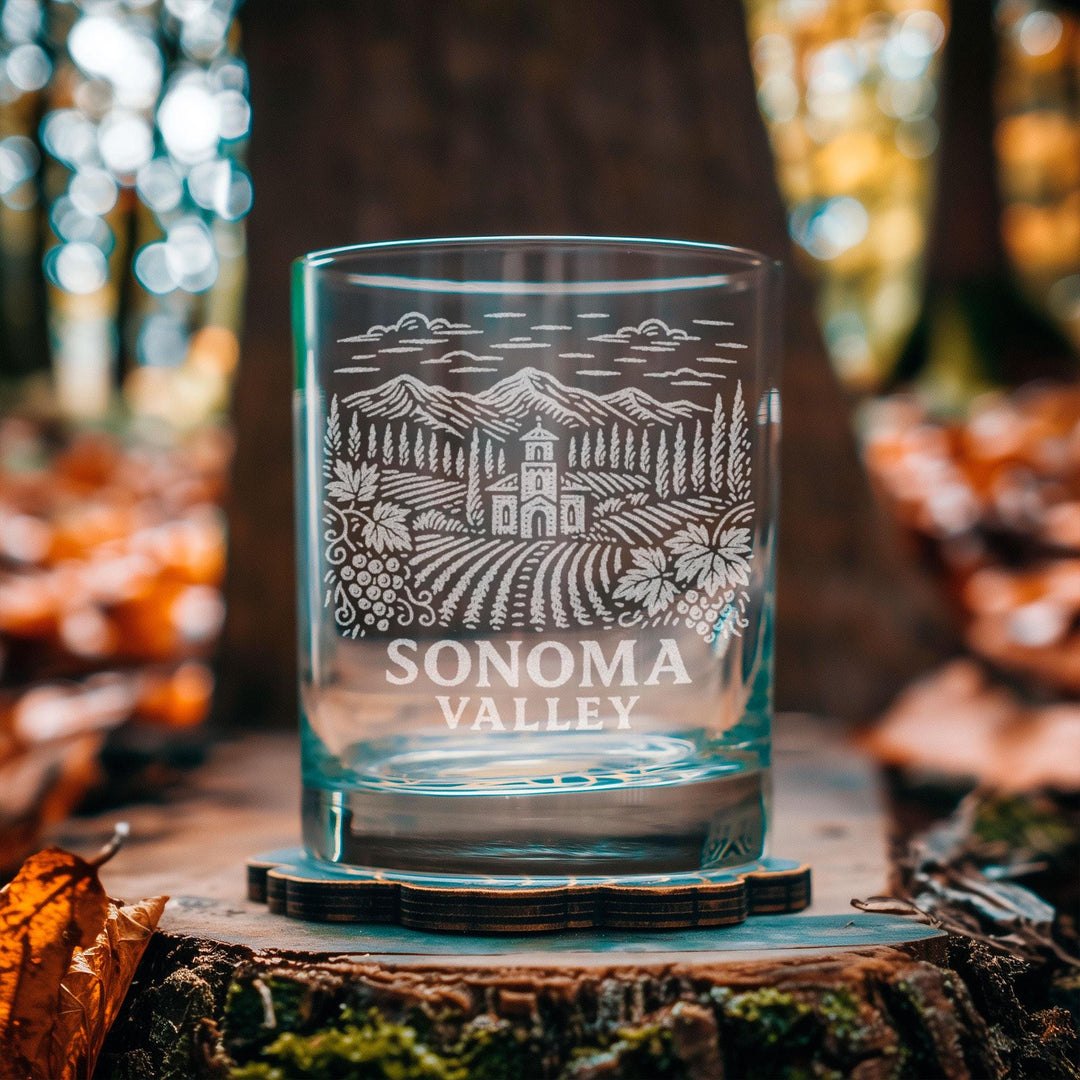 Sonoma Valley California Glasses