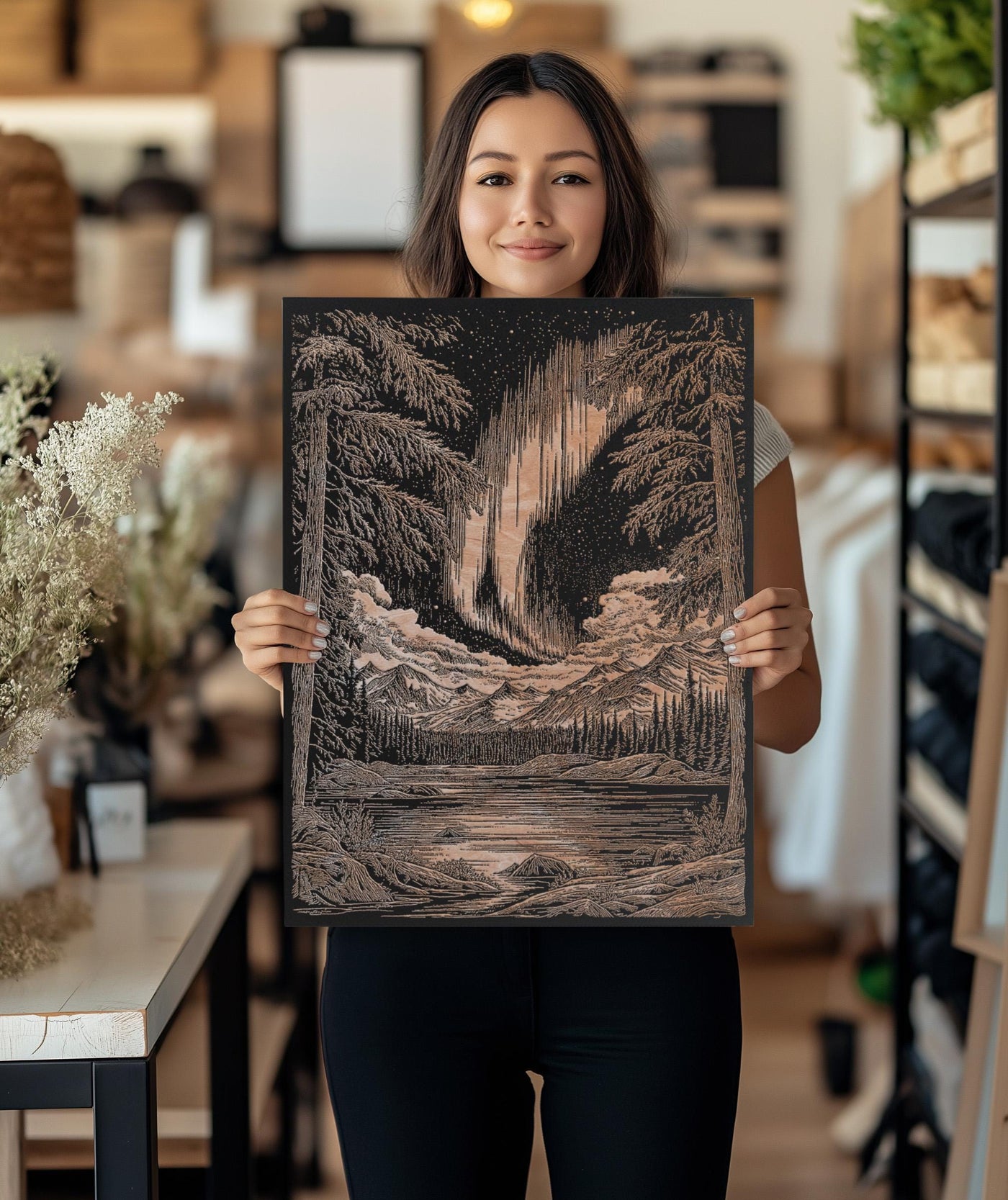 Alaskan Northern Lights Wall Art