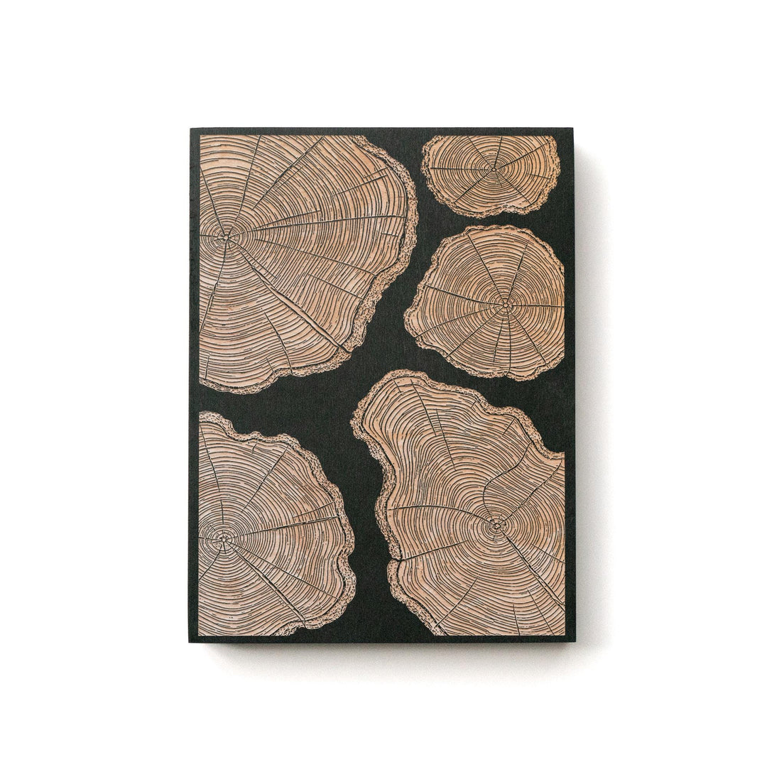 Tree Rings Engraved Birch Art Panel