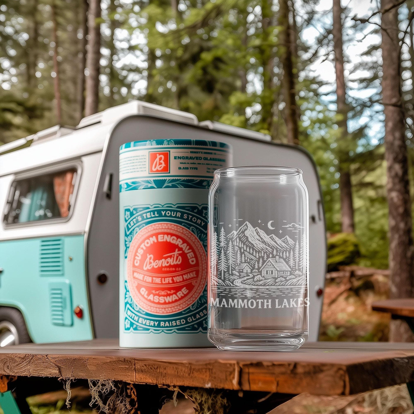 Mammoth Lakes California Glass