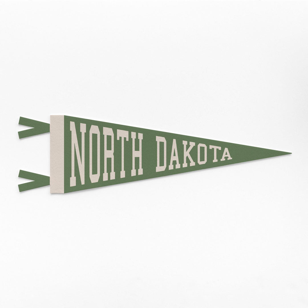 North Dakota Varsity Felt Pennant