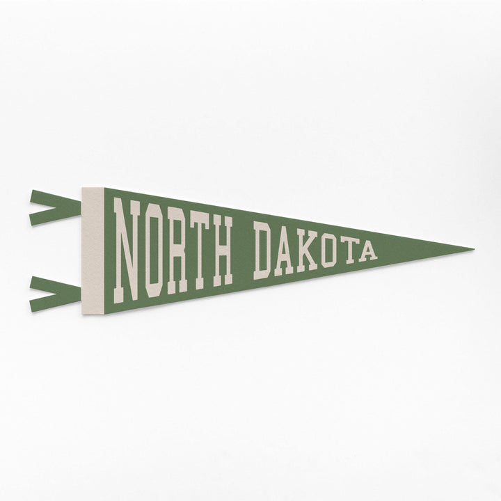 North Dakota Varsity Felt Pennant