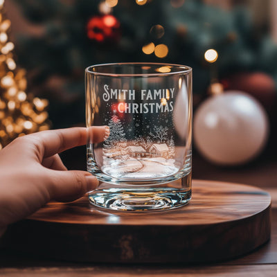 Custom Holiday Glasses