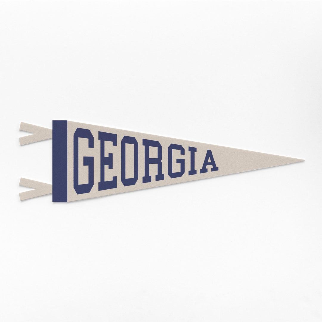 Georgia Varsity Felt Pennant